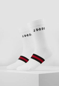 Promo ⭐ Qualité garantie 100% Jordan LEGACY CREW 2 PACK - Chaussettes de sport vêtements basket-ball homme ✨