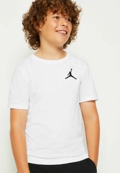 Bon marché 🌟 Jordan JUMPMAN AIR - T-shirt imprimé Première Qualité vêtements basket-ball unisex 🧨