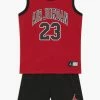 Bon marché 👍 Un Tarif Préférentiel Jordan AIR MUSCLE TANK SET - Short de sport vêtements basket-ball enfant 😍 -Pas Cher Jordan Magasin 84a1a8cdd1224848a3d05ac5499a1cc4