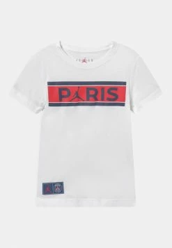 De gros 🔔 Remise En Ligne Jordan PSG BARS TEE - Article de supporter vêtements basket-ball enfant 🤩