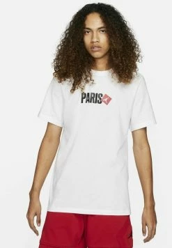 Top 10 🛒 Jordan PARIS CITY CREW - T-shirt imprimé Prix Usine t-shirts & polos col rond homme ❤️