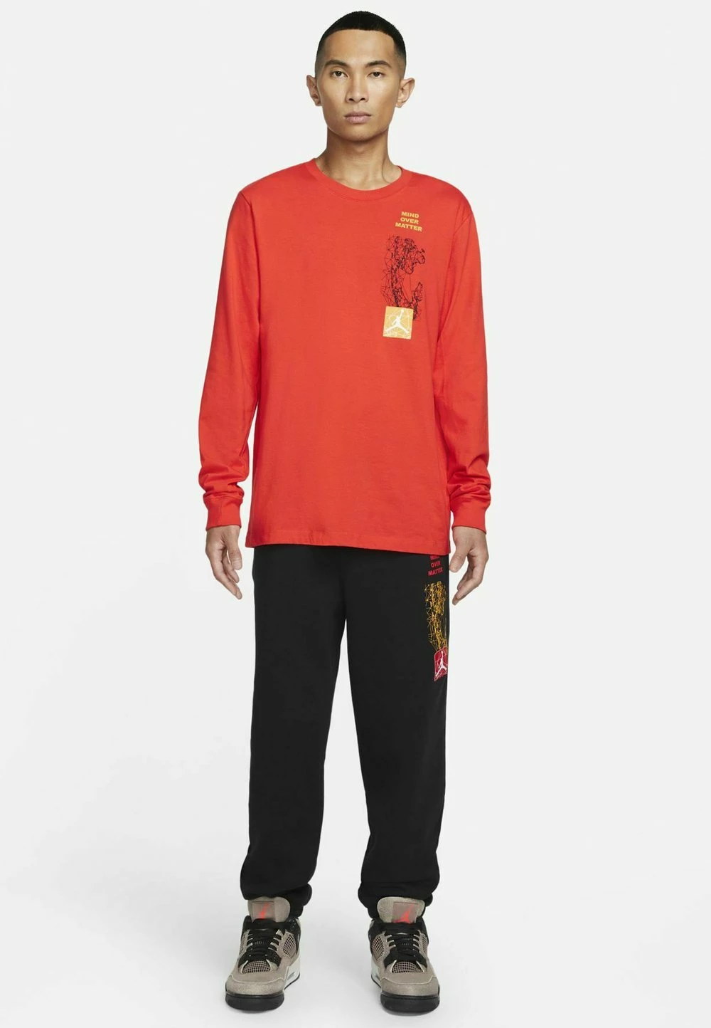 Promo 🤩 Jordan Marchandise de première qualité MOUNTAINSIDE - T-shirt à manches longues vêtements col rond homme 👏 4 Promo 🤩 Jordan Marchandise de première qualité MOUNTAINSIDE - T-shirt à manches longues vêtements col rond homme 👏 – Image 2