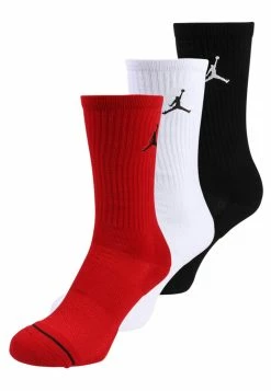 Budget 🔔 Petit Prix Jordan JUMPMAN CREW 3 PACK - Chaussettes de sport vêtements basket-ball homme 😀