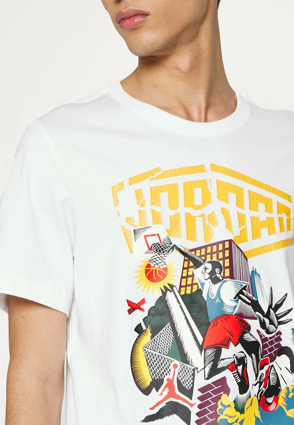 Grosses soldes 🎁 Jordan CREW - T-shirt imprimé Vendre-Réclame t-shirts & polos col rond homme 🎁 7 Grosses soldes 🎁 Jordan CREW - T-shirt imprimé Vendre-Réclame t-shirts & polos col rond homme 🎁 – Image 5